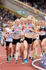 Womens 5000 metres, British Championships, Birmingham. Photo: David T. Hewitson/Sports for All Pics